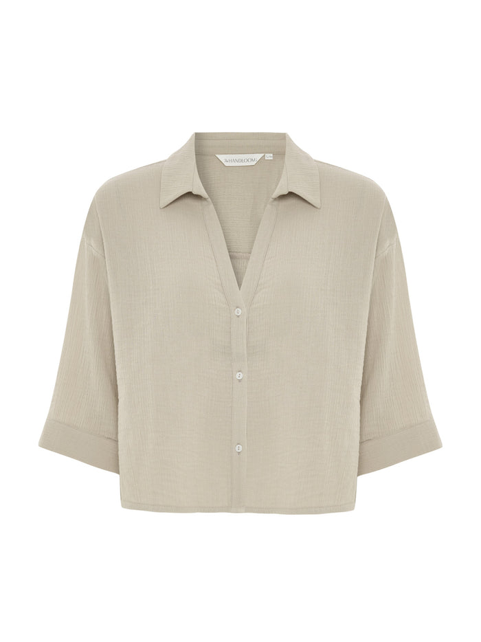 Aura Mini Shirt - Oatmeal