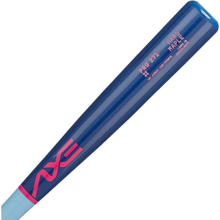 Axe Pro Series Maple Wood Baseball Bat | SPD 271 Turn | Velvet Sky | Axe Handle