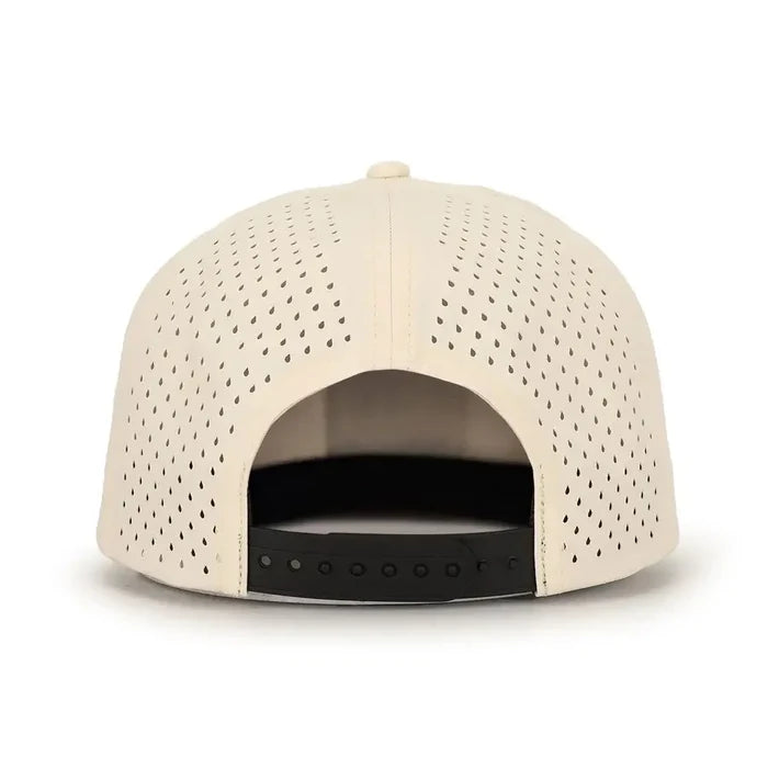 CCS - Caracas Performance Hat Moonstone/Black color Back view