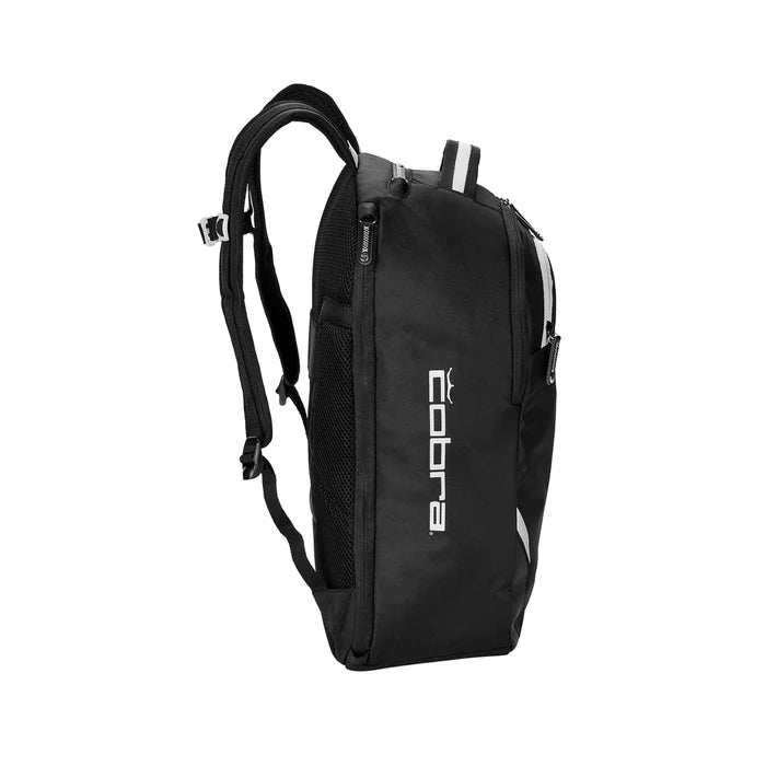 Cobra Golf Men's Crown C Backpack black color.