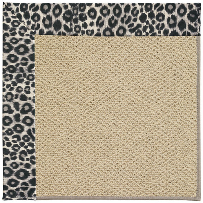 Creative Concepts-Cane Wicker Cats Meow Zinc Machine Tufted Rug Rectangle image