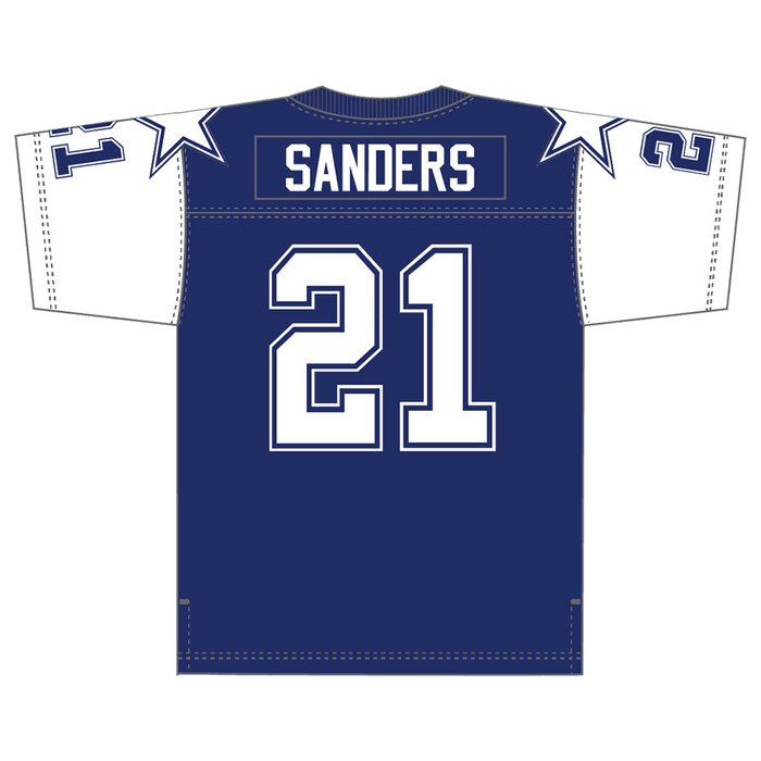 Deion Sanders Dallas Cowboys Mitchell & Ness 1995 Dark Jersey