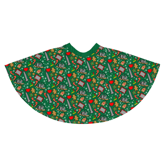 Elf Christmas Movie Skirt Cookies Buddy the Elf Christmas Skater Skirt
