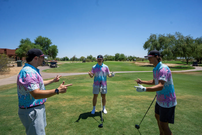 Pink/Blue/White