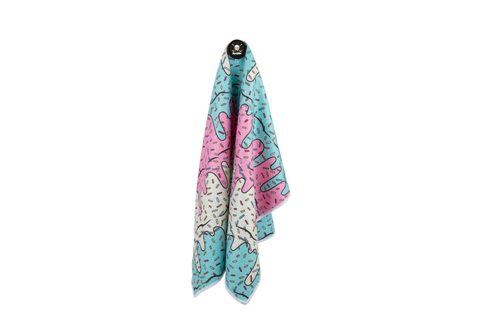 Ice Cream Magnetic Golf Towel