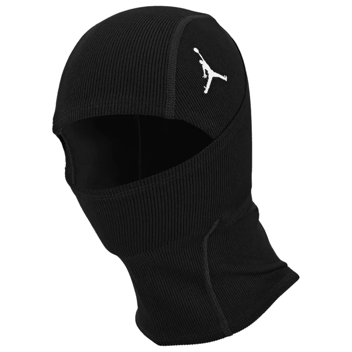 Jordan Unisex Flight Warm Rib Knit Hood Black Color.