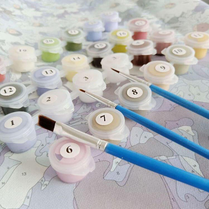 Lake & Mountains - Paint by Numbers Home