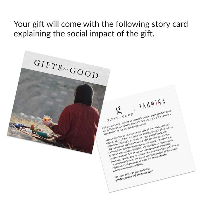 The impact of purchasing or gifting a Loose Leaf Trio and Infuser Mug Set
