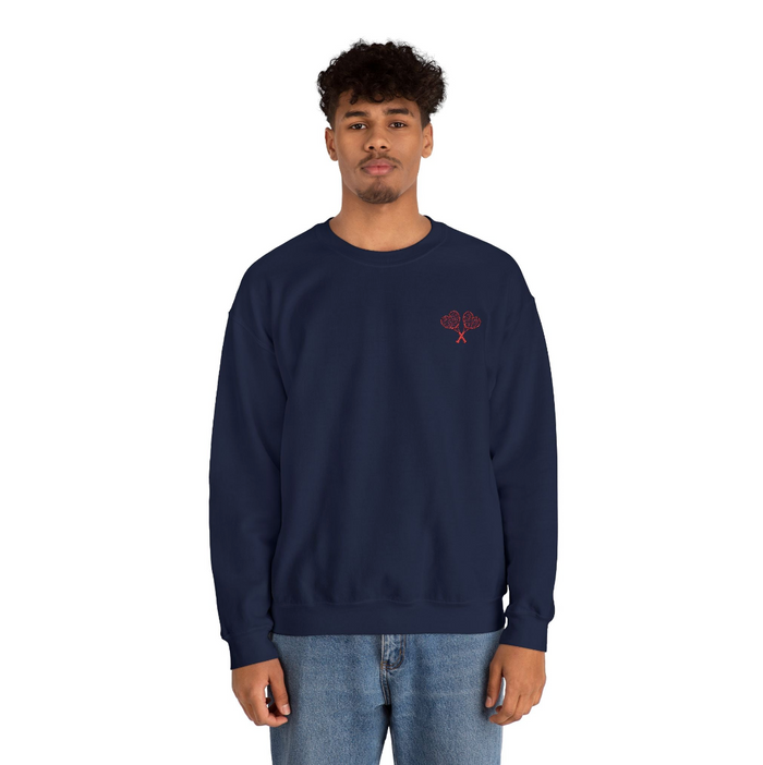 Love All Core Adult Embroidered Crewneck Sweatshirt