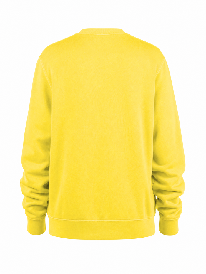 Love All Core Women's Yellow Fay Crew Neck Sweatshirt