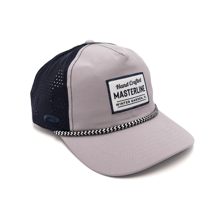 Masterline Performance Rope Hat | Navy/Grey