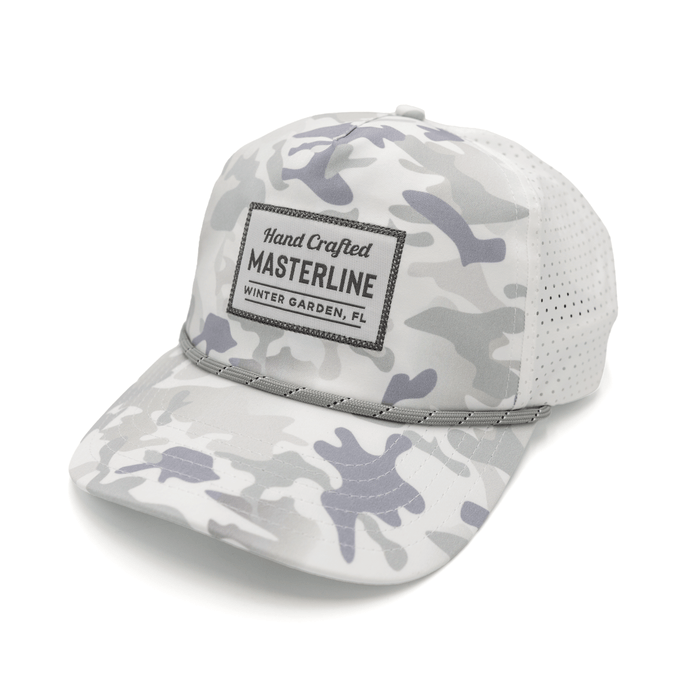 Masterline Performance Rope Hat | White Camo