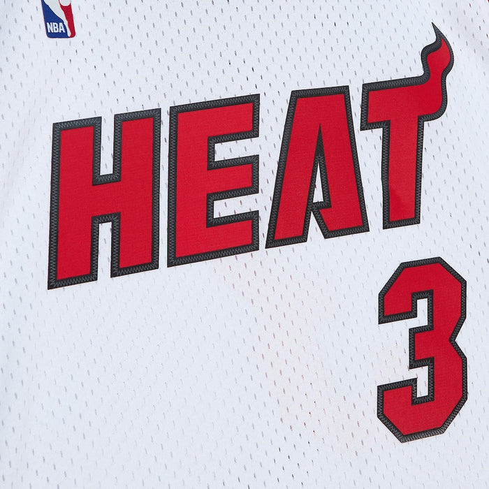 Men's Dwyane Wade White Miami Heat 2005/06 Swingman Jersey