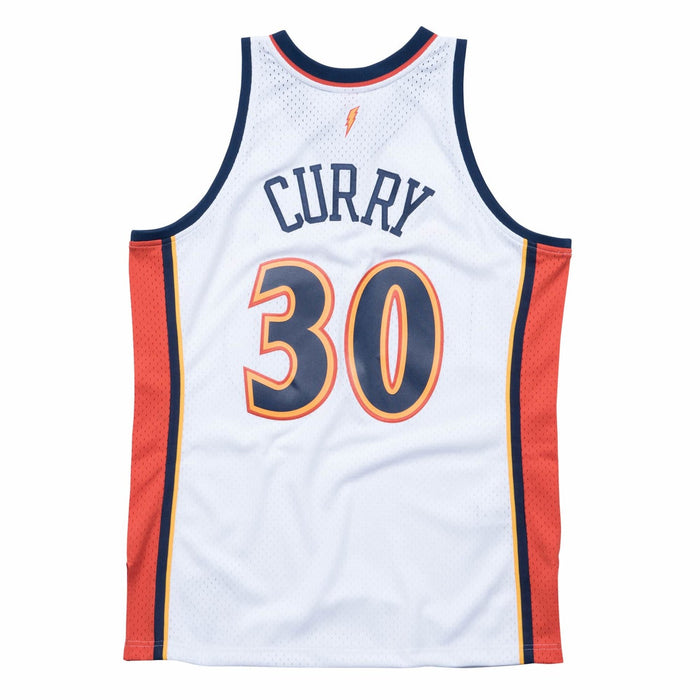 Men's Stephen Curry White Golden State Warriors 2009/10 Swingman Jersey