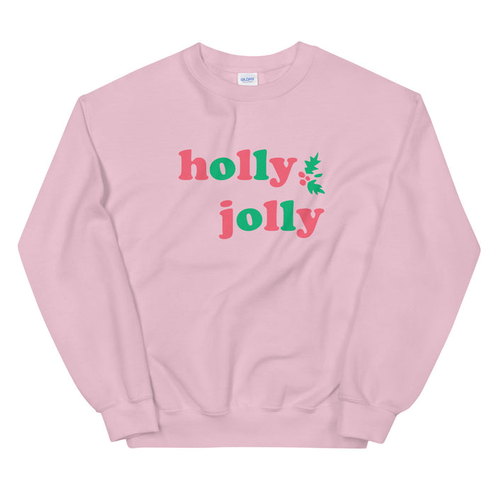 Mickey Holly Jolly Holiday Unisex Sweatshirt