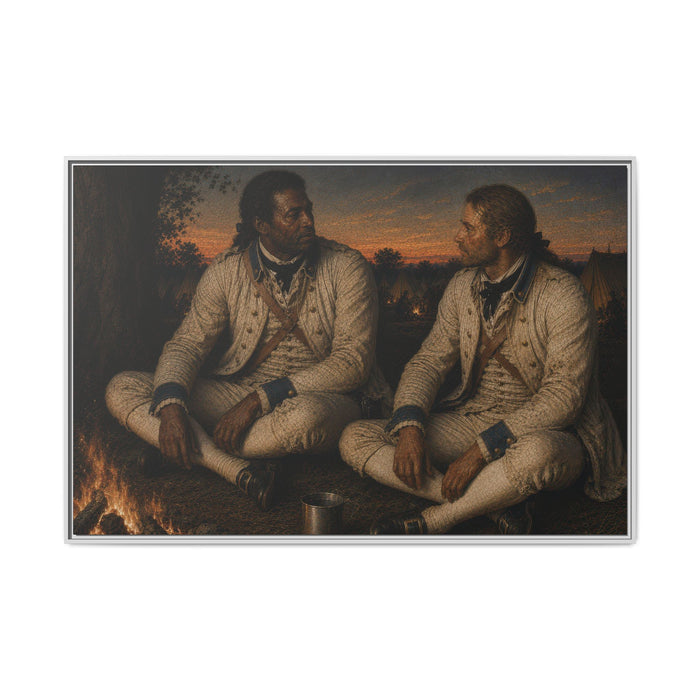 60" x 40" (Horizontal) / White / 1.25"