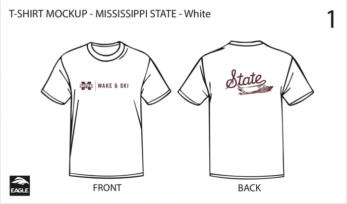 Mississippi State T-shirt - White
