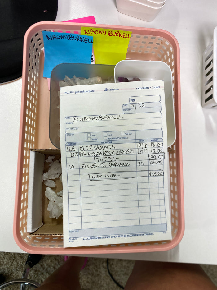 @naomiburnell clear out the backstock live sale invoice *UPDATED*