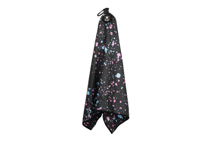 Paint Splatter Magnetic Golf Towel