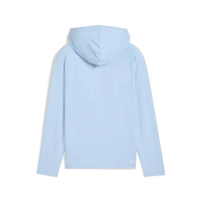 Puma Golf Boy's YouV Brrr Hoodie Blue Color