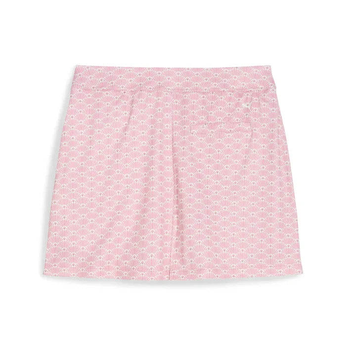Puma Golf Girls Scallop Knit Skirt Pink Color