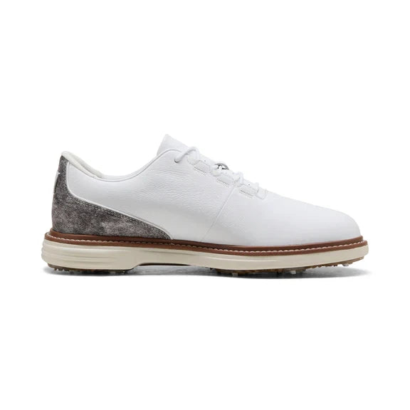 7 / Puma White/Brown Mushroom