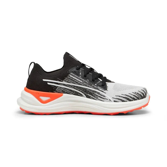 7 / Puma White / Puma Black / Red Blast