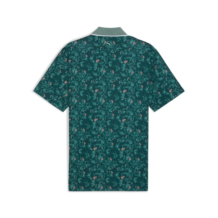 Puma Golf Men's MATTR Humming Polo Green Color