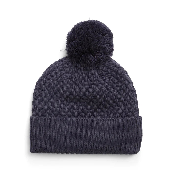 Puma Golf W Wrmlbl Pom Beanie Navy Color.