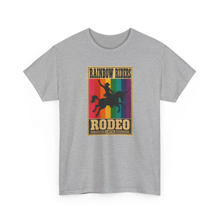 Rainbow Riders Queer Rodeo T-Shirt | Walt & Pete® Western Pride Tee