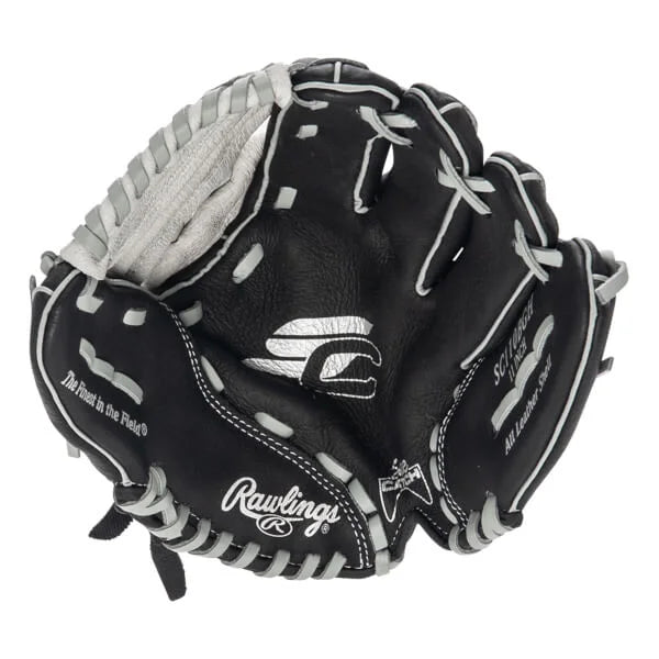 Rawlings Sure Catch 11" Youth Baseball Glove Beige Black