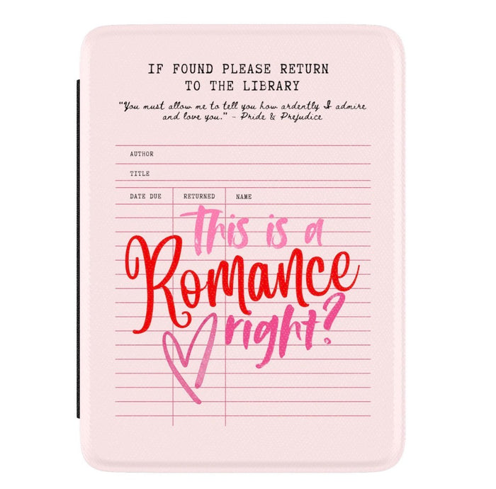 Romance Novel Kindle Case- READY TO SHIP- Paperwhite 7