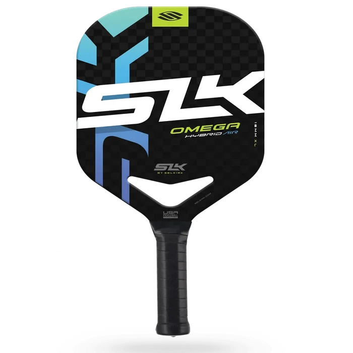 Selkirk SLK Omega Hybrid XL Pickleball Paddle Black/Blue Color