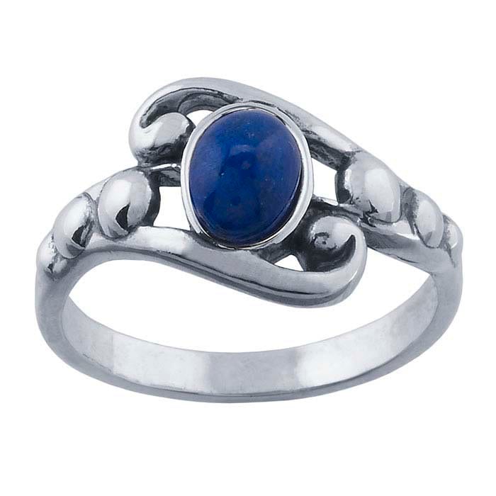 Sterling Silver Scroll 7x5 mm Oval Scroll Ring Mounting, blank Cab (Cabochon) setting Size 7 or 8, 6871627