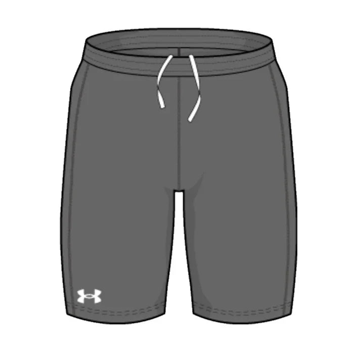 UA Men's Stock Pace 10" Inseam Comp Short Grey Color