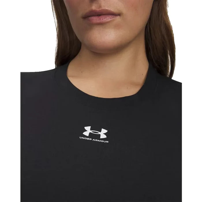 UA Women's Rival Core Short Sleeve black color