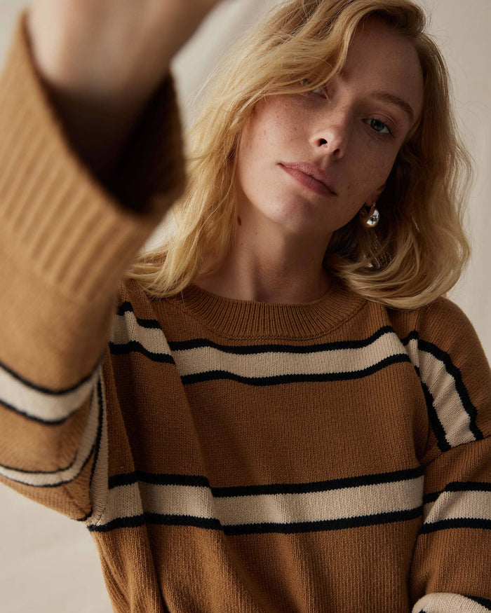 Women's Felicity Sweater in Stretch Limo (Black) | Richer Poorer