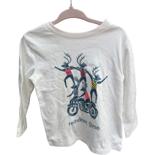 12-18M | Baby Gap | Reindeer Games Long-Sleeve Shirt | NWT