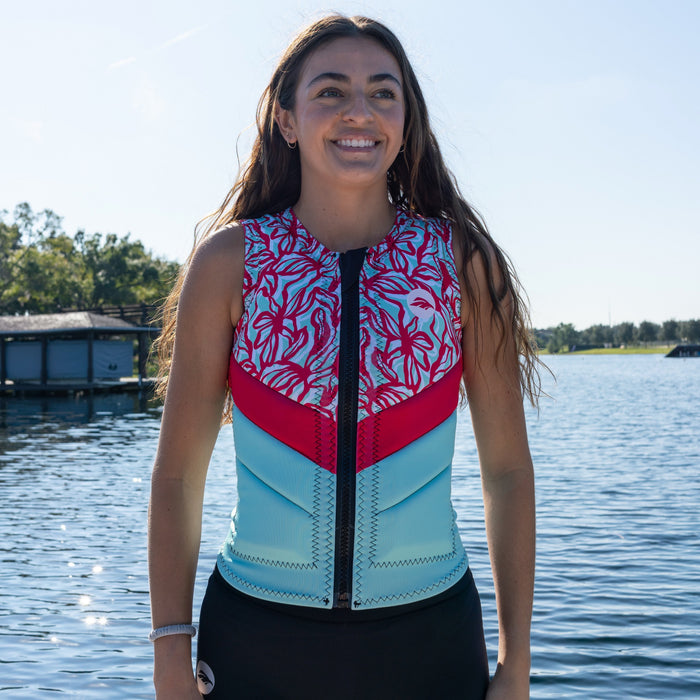 2026 Women's Lily Impact Vest- Mint/Watermelon