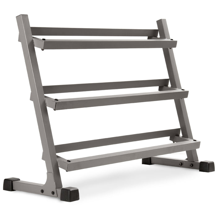 3-Tier Dumbbell Rack - 10 Dumbbell Pairs