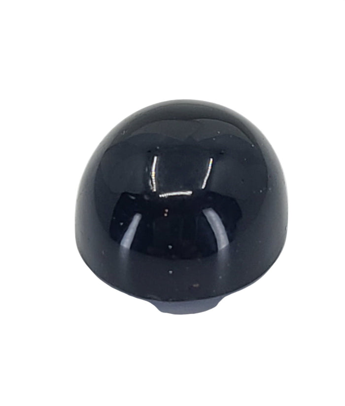 5.025ct Natural Medium Dark Blue Sapphire Cab (Cabochon) 11x9mm Oval, Top Quality