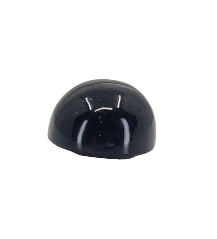5.025ct Natural Medium Dark Blue Sapphire Cab (Cabochon) 11x9mm Oval, Top Quality