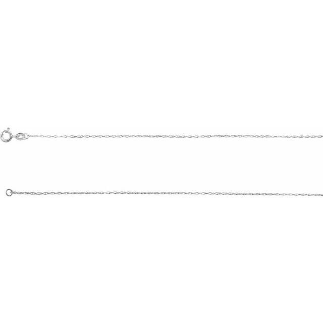925 Solid Sterling Silver Very Light, Light, Medium, Heavy French Rope Chain 16", 18", 20", 24", New