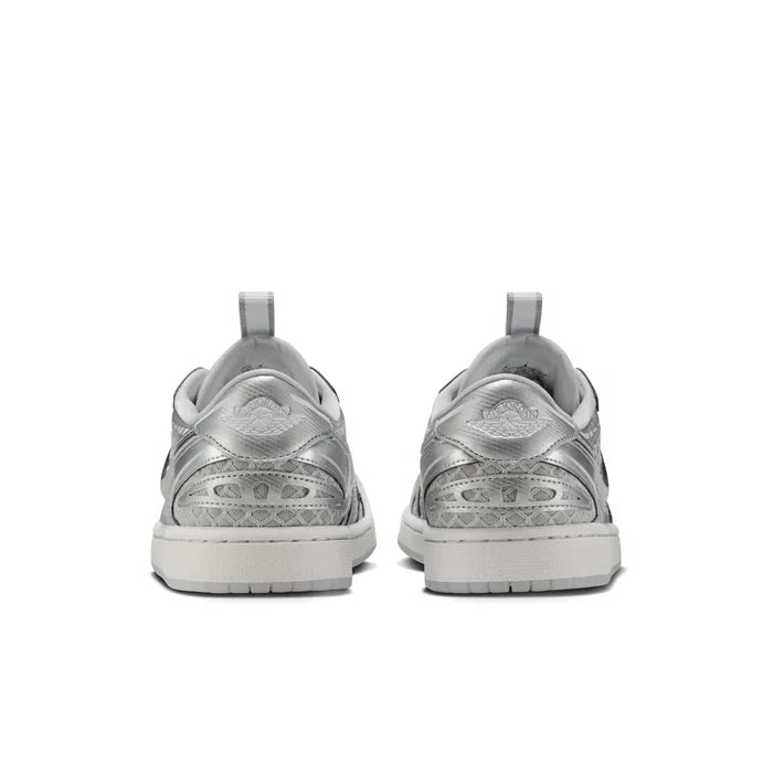 Air Jordan 1 Low Method of Make Women's Shoes Silver