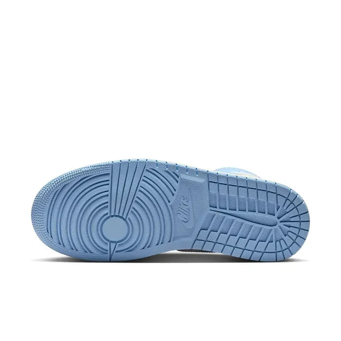 Air Jordan 1 Mid Women's Shoes Blue Color