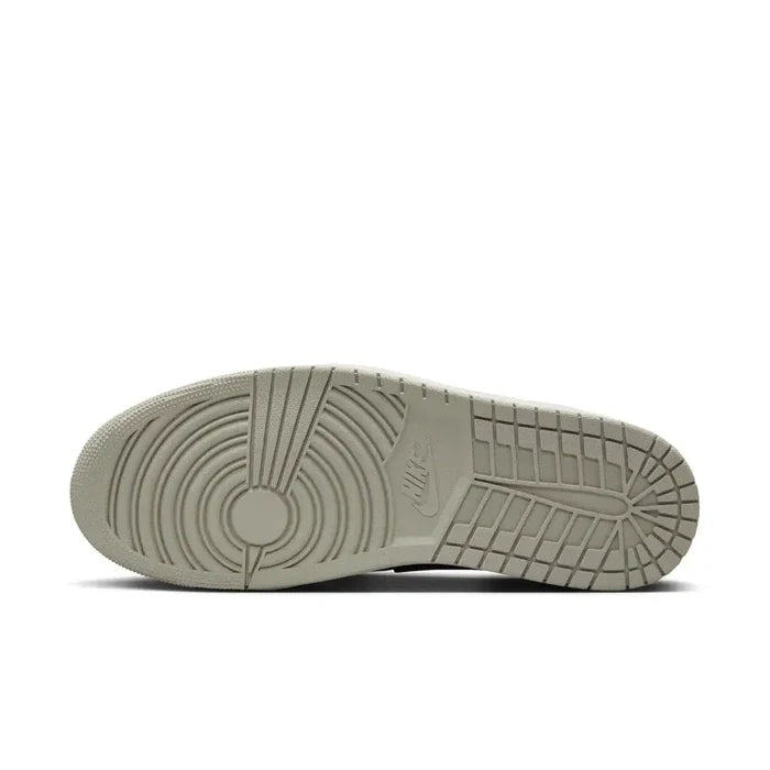 Air Jordan 1 Retro Low Men's Shoes Purple/Black color  Bottom view