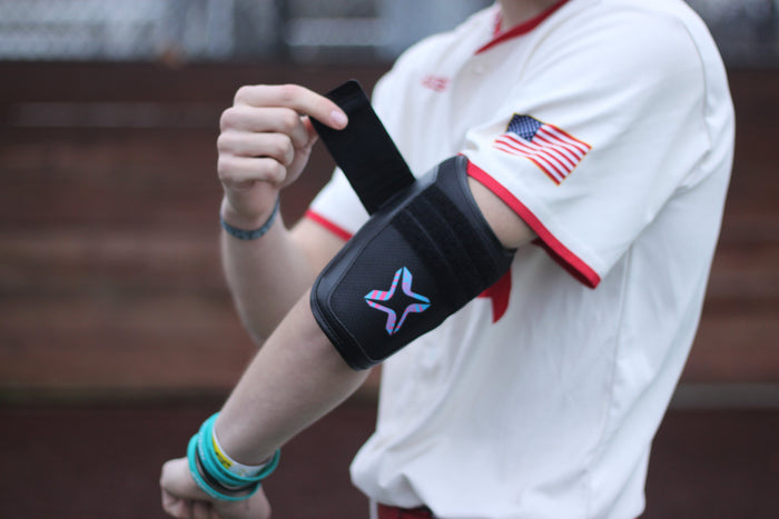 Axe Armor Elbow Guards - Cotton Candy