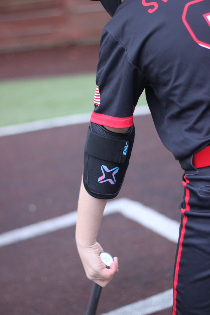 Axe Armor Elbow Guards - Cotton Candy