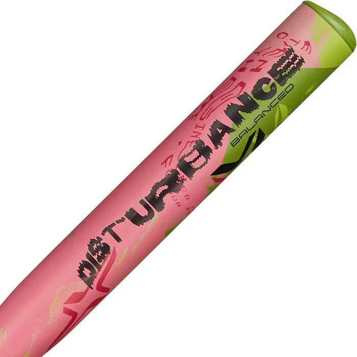 Axe Disturbance USA Slowpitch Softball Bat  Balanced  Flared Handle  Pink color