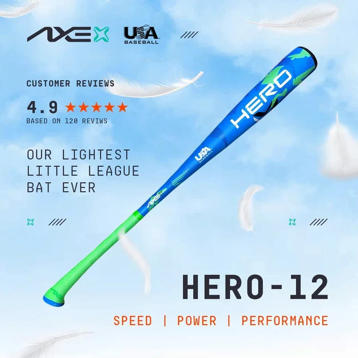 Axe Hero -12 USA Baseball Bat Blue color